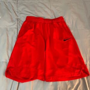 Nike Bright Red Sports Shorts